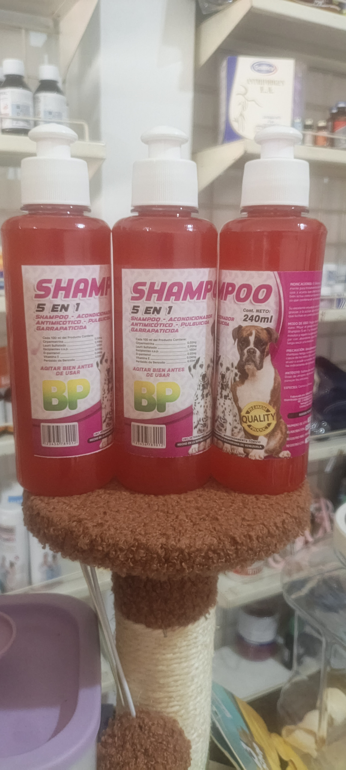 Champú 5 en 1 BP.
