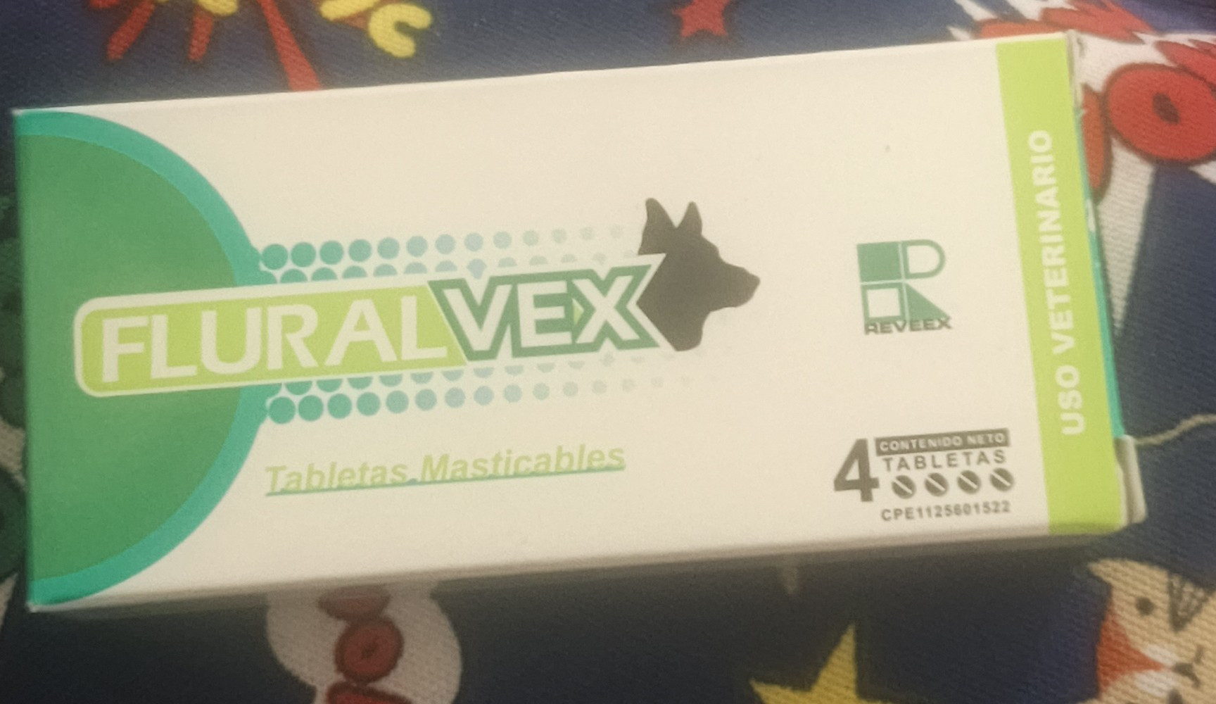 Furalvex tableta masticable 